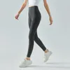 AL-0036 Women Yoga Pants Push Ups Fitness Leggings Soft High Waist Hip Lift Elastic T-Line Sports Pants with logo