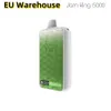 EU 15000 Puff Vape Jam King e cigarette 24ml disposable vape Pod Juice Screen Display 12 Flavors 2% 3% 5% Nic Level Mesh Coil Rechargeable 650mAh Battery puff 8000 9000