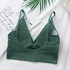 Camisoles Tanks Up Top Female Streetwear Padded BH BRA BACK Women Gym Iere Tube Snabb Sexig Sport Dry Puh S Crop