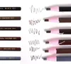 12Pcs Eyebrow Enhancer Pencil shadows Waterproof Long Lasting Brow Eye Liner Paint Tattoo Marker Makeup Tools6751085