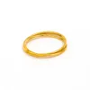 Cluster-Ringe Joolim Schmuck Plain PVD Großhandel wasserdichttarnish frei Mode Triple Edelstahl Ring für Frauen