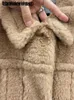 Alpaca Coat Maxmaras Wool Coat Samma material Rurumaxmara Tteddino 23 Autumn/Winter New Women's Fleece Short