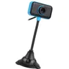 Webcams Foco Manual com Correção de Luz Webcam Configure Facilmente Câmera Web Confiável para Laptops Desktops ComputersL240105