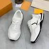 Men Designer Shoe 22ss Run Away Sneaker Flower Sneakers Luxurys Leather White Black Trainer Shatual Sports Shoes خفيفة الوزن الخارجي 1.8 02