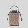 Bakken Mode Vierkante Diamanten Dames Handtassen Glanzend Rhinone Schouder Crossbody Tassen Luxe Glitter Avondfeest Kleine Portemonneesstylishhandbagsstore