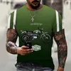 T-shirty męskie zabawne letnie koszulka prin 3D dla mężczyzn fajny harajuku swobodny styl o-deterc Męski krótki rękaw Hot 2022 Oddychający Hip Hop Teel240110
