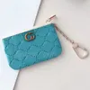 2024 mens woman wallets designer wallet mini coin purses square short purse luxury clutch pouch Embossed Letters 5A