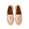 Nya klänningskor Summer Charms Walk For Women Designers Loafer Men Office Career Travel Storlek 32-46 Casual Shoe Kid Leather Sneaker Sandaler med modeskor 3354