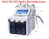 6 в 1 H2O2 Аппарат для лица Hydra Дермабразия Аква-пилинг RF Биолифтинг Спа для лица Гидро-водная микродермабразия Холодный молоток Oxygen3770710