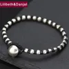 Armbanden Zilver Lederen touw Bedelarmband Bangle 100% 925 Sterling Zilver Vrouwen Thaise handgemaakte Armband Sieraden B9