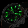 Wristwatches Fashion Business Men's Quartz Watch Luxury Calendar Luminous Silicone Strap Male's Non-mechanical Outdoors Sports Wristwatch