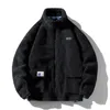 Lamb Fleece Winter Jackets Warm Coats Men Fluffy Jacket Streetwear Harajuku Fuzzy Zipper Coat Fashion Stand Collar Parkas 240109