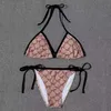 2024 Новый дизайнер -модельер сексуальные бикини наборы дешевые женские купальные костюмы сексуальные купальники летняя женщина для пляжной плавания.