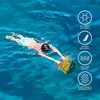 FunWater Schwimm-Kickboard, 14"/18" Schwimmtrainings-Kickboard mit rutschfesten Kanten und 6 integrierten Lochgriffen, leichtes EVA-Board, geeignet für Erwachsene und Kinder