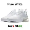 airmax air max 270 nike270 مصمم 270 رجالًا أحذية الركض نساء  شبكة 27C ثلاثية أسود أبيض بحرية بالكاد وردة وردية حمراء الرجال الرياضة الأحذية الرياضية المدربين في الهواء الطلق 36-45