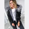 Hiver Vintage déchiré poche couture Baggy manteau femmes Denim peluche manteau femmes à manches longues simple boutonnage à capuche Denim veste 240109