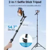 Selfie monopods 180 cm selfie stick stativ stativ aluminiumlegering fjärrlucka för 12 smartphone kamera vlog foto videoinspelning yq240110