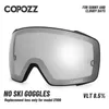 COPOZZ Niet-gepolariseerde vervangende skibril Lens voor model 21100 Skibril Sneeuwbril Brillen Lenzen Alleen lens 240109