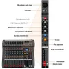 Contrôleur Dj Mixer Audio Table de mixage sonore Carte Pc professionnel Consoles numériques Interface Console Pro Équipement 8 canaux 240110