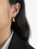 Dangle Oorbellen Peri'sbox Massief Goud Verzilverd Metaal Barok Drop Dames Uniek Gehamerd Onregelmatige Ball Earring Minimalistisch