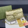 Högkvalitativ designer Bag Chain Shoulder Crossbody Bags Purses Designer Women Bag Handbag Heart Shape Luxurys Flap Messenger Letter Handväska