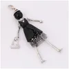 Keychains Fashion Keychain Cute Key Chain Bag Charm Car Pendant for Women Handbag