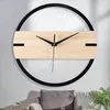 Wall Clocks 3D Oversized Clock Silent Big Gear Wooden Hanging Modern Living Home Decor
