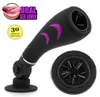 erotische sextoy kunstkut deepthroat orale pijpbeurt sex machine 30 modi vibrator pocket poesje vagina volwassen speeltjes voor mannen Y7203170