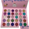 Lidschatten, wasserdicht, langlebig, Glitzer-Lidschatten-Palette, 30 Farben, Happy Unicron Party, einfach zu tragen, Dhs Makeup, Drop-Lieferung, Heal Dhegw