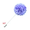 Broschen 20 Teile/los Herren Blume Anstecknadel Hochzeit Boutonniere Anzug Zubehör