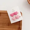 Accessoires pour cheveux, épingle à cheveux coréenne, plusieurs couleurs acidulées, Clips floraux en forme de cœur pour enfants, couvre-chef mignon et doux pour filles