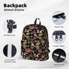 Sırt çantası Bugsnax fan sanat skorhed gorge backpacks büyük kapasiteli öğrenci kitap çantası omuz dizüstü bilgisayar sırt çantası gündelik seyahat