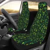Bilsäte täcker St Patricks Shamrock Universal Auto Front Seats Protector passar för SUV sedan lastbil