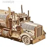 Blocks 3D Wood Tanker Puzzles Model Toys Kids Buiding Blocks Construction Jigsaw DIY Movable Craft Laser Cutting Truck for Adults Gift 240401