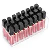 Boîtes de rangement Bacs Clear Acrylique 24 Grilles Porte-rouge à lèvres Organisateur de maquillage Vernis à ongles Rack Bureau Cosmétique Boîte Lip Gloss Case T2 Dhkgl