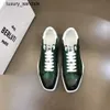 Berluti Mens Shoes Playoff Leather Sneakers Berlut New Mens Scritto Pattern Trendy Sports Calf Lace Up Casual Rj