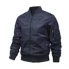 Racing Jacken 2024 Winter Gepolsterte Bomber Outwear Herren Retro Pilot Jacke Mantel Casual Baseball Varsity Streetwear