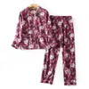 Hiver flanelle brossé pyjamas ensembles femmes vêtements de nuit doux mode garder au chaud pyjamas pijamas mujer 240110