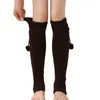 Chaussettes d'hiver tricotées pour femmes, accessoires gothiques longs et moelleux, jambes gothiques, Legging élégant