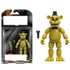 Minifig 4 шт. Набор FNAF Фигурка Бонни Фокси Фигурка ПВХ Игра Ролевая Коллекция ПВХ Кукла Fazbear Медведь Подвижная Золотая Модель Фредди Игрушки J240110