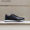 Berluti Mens 신발 플레이 오프 가죽 운동화 Berluti Fast Track Bruti Spring Festival Mens 천공 된 통기성 레이스 업 스포츠 RJ