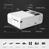 Thundeal HD Mini Projector TD90 Native 1280 x 720p LED Wi -Fi 홈 시어터 시네마 3D 스마트 폰 비디오 영화 Proyector 240110