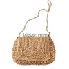 Shoulder Bags Bag Women's ins str woven bag 2022 new fashion messenger bag Women's bag is easy to wear str woven portable small square bagblieberryeyes