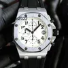 Automatische mechanische horloges Stalen luxe roestvrijstalen horlogeband 42 mm saffierglas Waterdicht klassiek horloge Luxe