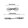 Ciseaux Lunettes Forme Ciseaux de pêche pliables Petits outils Voyage en plein air Déguisement pliable Coupe-cigare Plastique Drop Livraison Ho Dhmyt