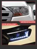 Автомобильные дневные ходовые огни для Ford Ranger, светодиодные фары 2016-2020, линзы лампы дальнего света указателя поворота