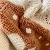 Kobiet Sweters w stylu lasu leniwy swetra kobiet 2024 jesień/zima mała postawa norka wewnętrzna warstwa na dzianina