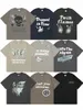 Summer Mens T ShirtSx Broken Tshirts Planet Cartoon Foam Printing Men's and Women's Round Neck Loose Short Hides S-XL I0CL#