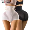 Waist Tummy Shaper MISTHIN Seamless Shapewear With Zipper High Waist Panties To Tighten Belly Tummy Control Slim Pants Underwear Q240110