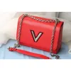 Bags Summer v Buckle Twist Lock Water Ripple Adjustable Chain Weaving